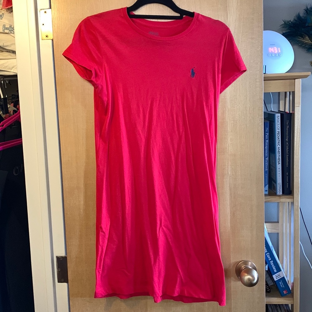 Ralph Lauren red shirt dress